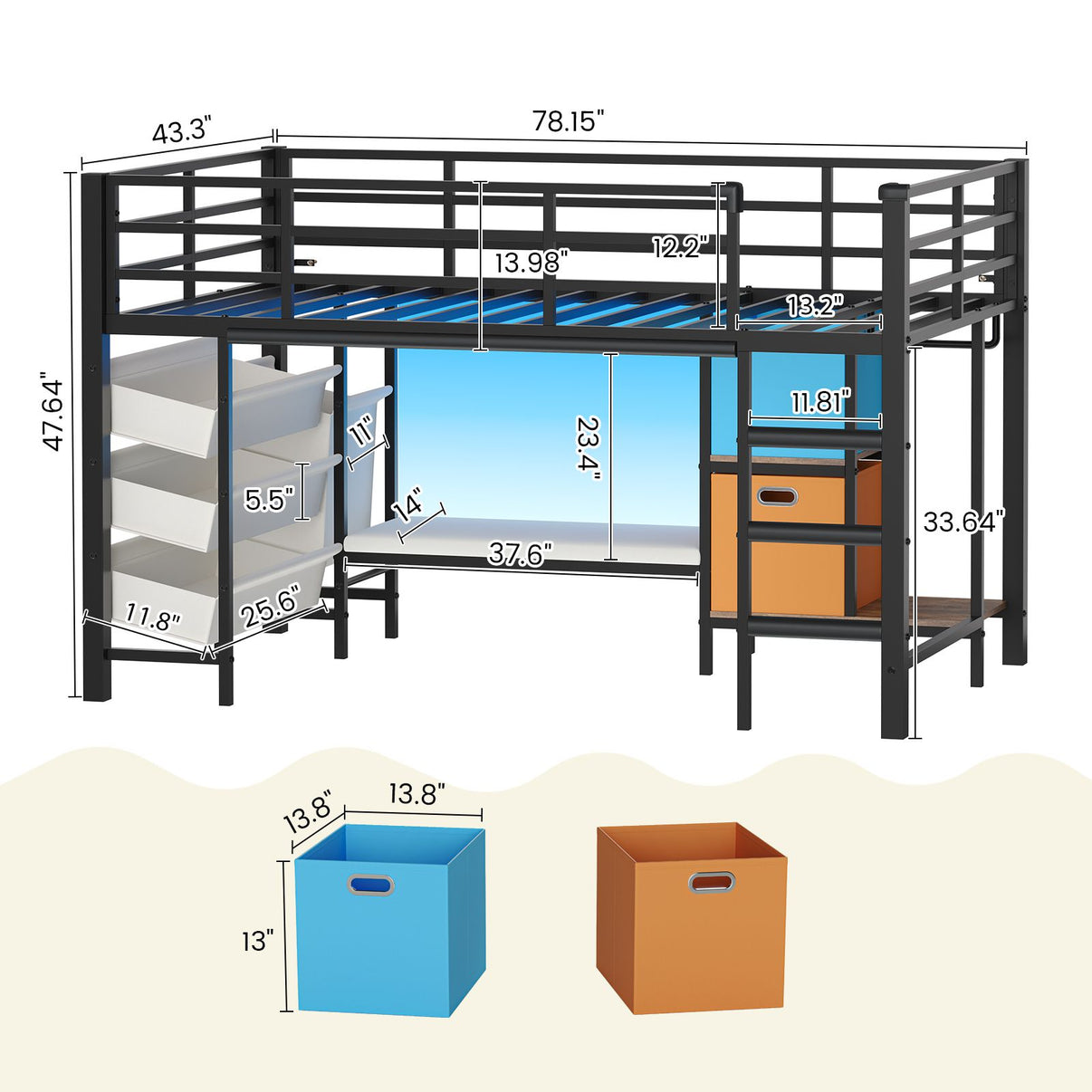 2 person desk
